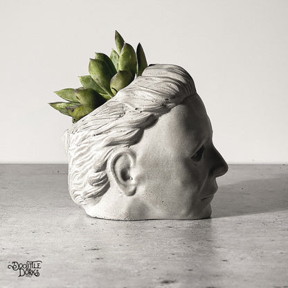 Michael Myers Concrete Planter | Small