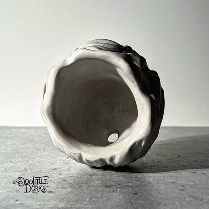 Skin Face Concrete Planter