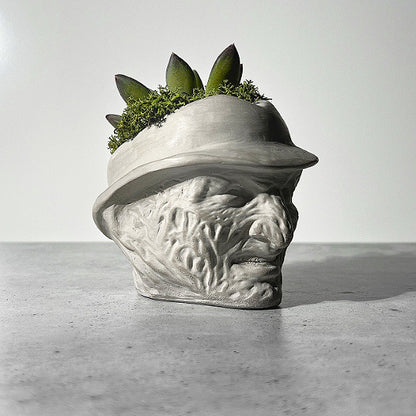 Freddy Concrete Planter | Small