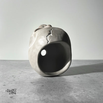Skull Concrete Planter